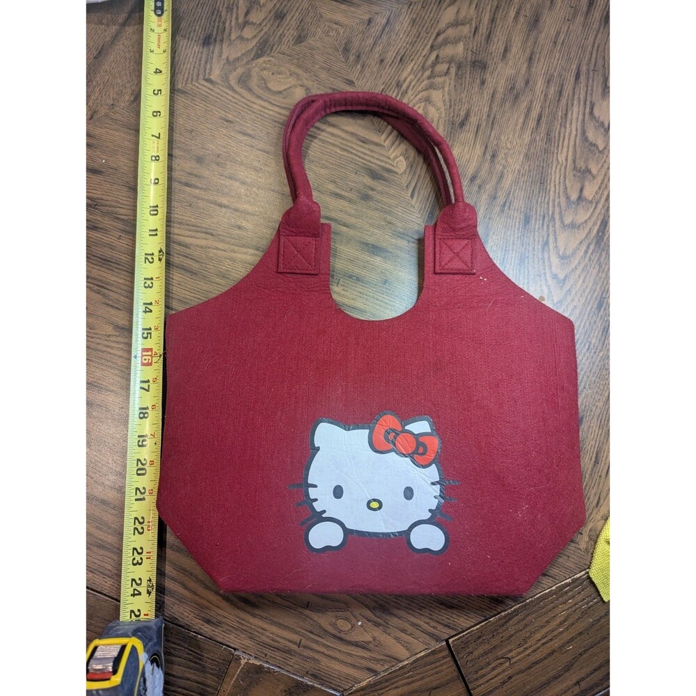 Hello Kitty Felt Tote Bag, Portable Shopping Bag